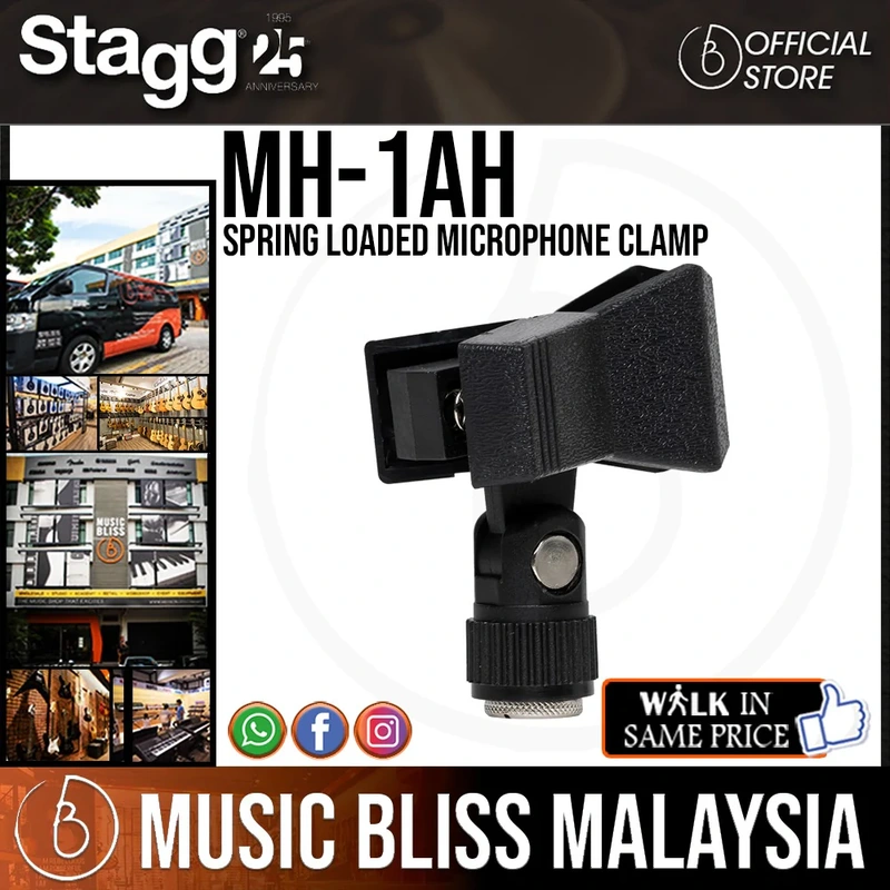 Stagg Spring Loaded Microphone Clamp