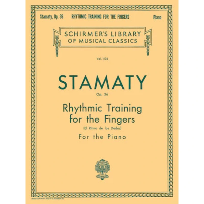 Stamaty Op. 36 Rhythmic Training for the Fingers,