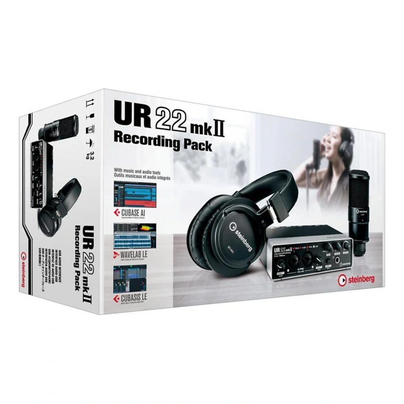 Steinberg UR22 MkII Recording Pack