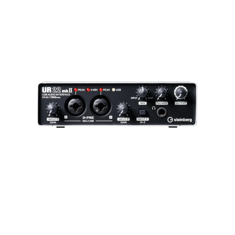 Steinberg UR22mkII - USB 2.0 Audio Interface with Dual Mic Preamps