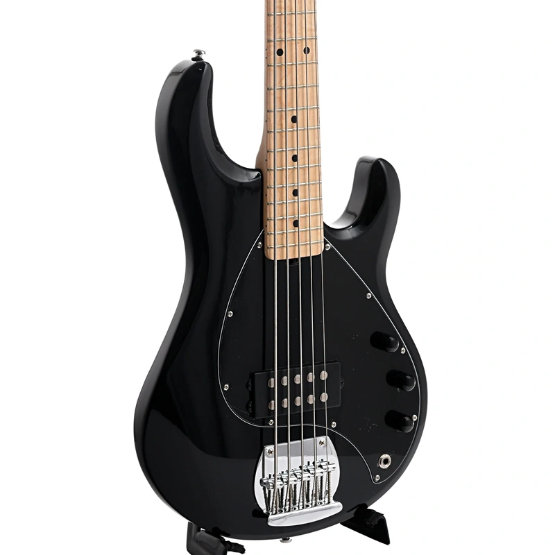 Sterling by Music Man Stingray Ray5 5-String Bass, Black Finish