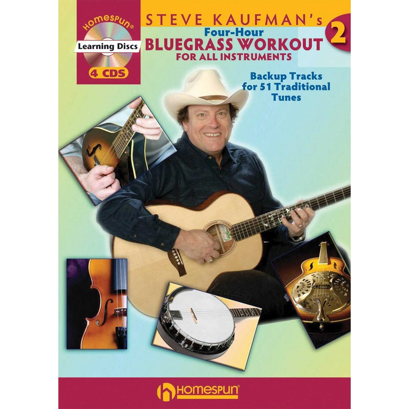 Steve Kaufman's Four-Hour Bluegrass Workout for All Instruments, Series Two