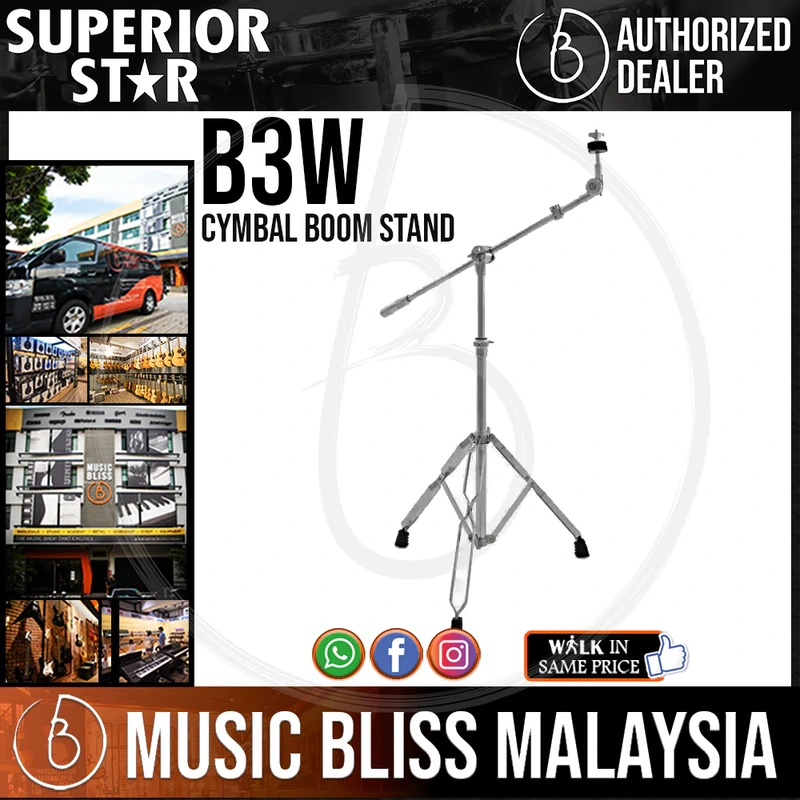 Superiorstar B3W Cymbal Boom Stand