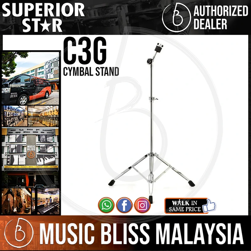 Superiorstar C3G Cymbal Stand