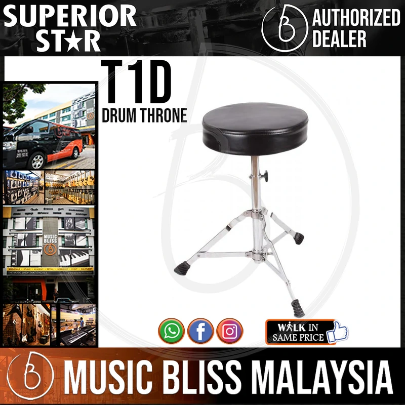 Superiorstar T1D Drum Throne