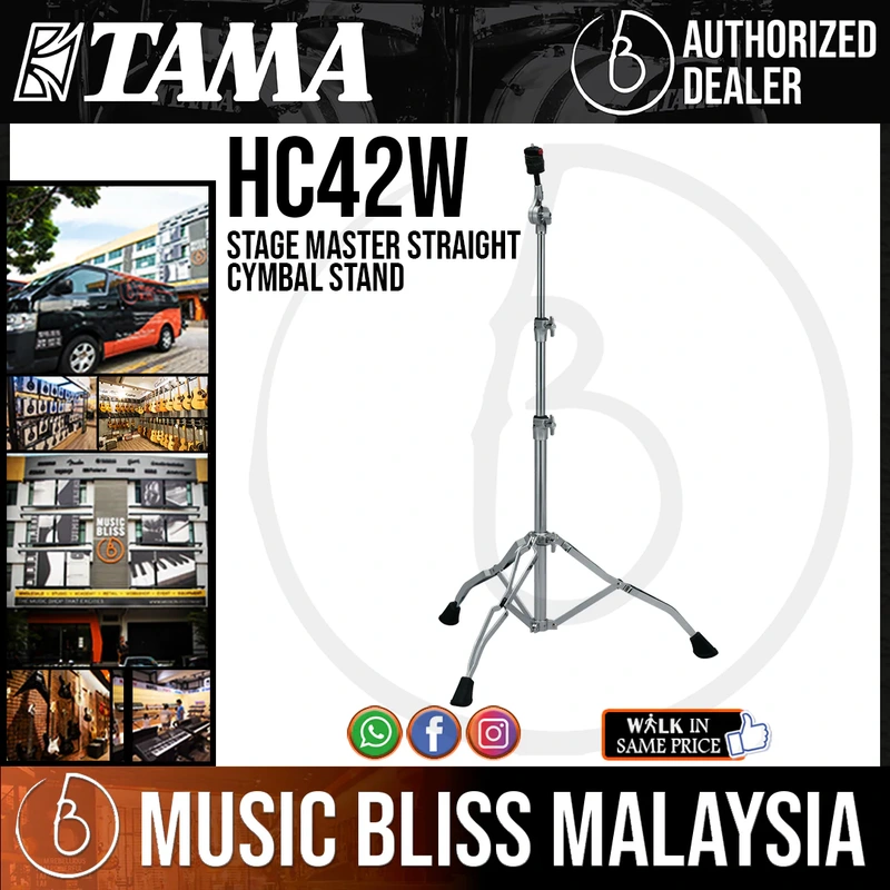 Tama HC42W Stage Master Straight Cymbal Stand with Double Braced Legs