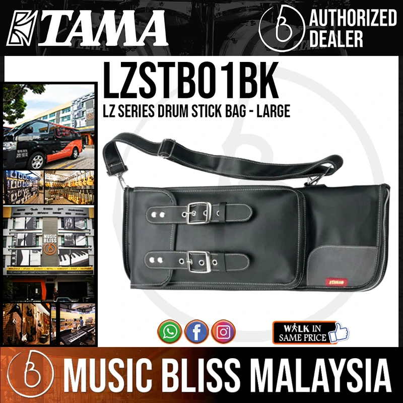Tama LZ-STB01BK LZ Series Drum Stick Bag, Large