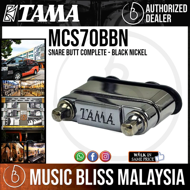 Tama MCS70BBN Snare Butt Complete - Black Nickel