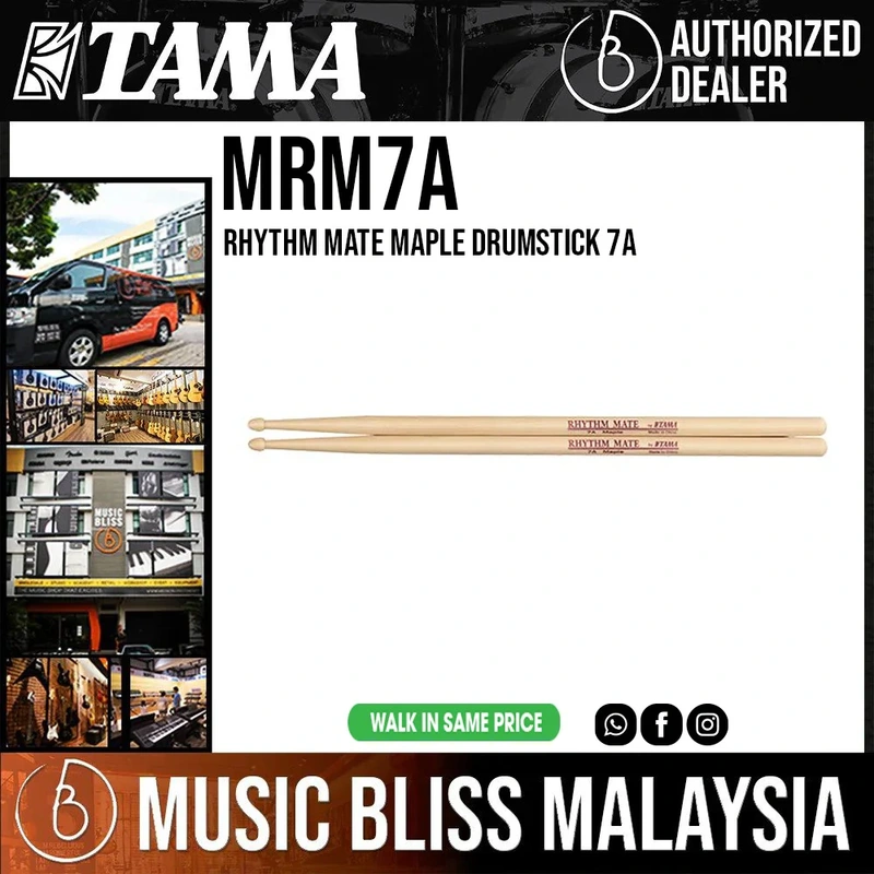 Tama MRM7A Rhythm Mate Maple Drumstick 7A