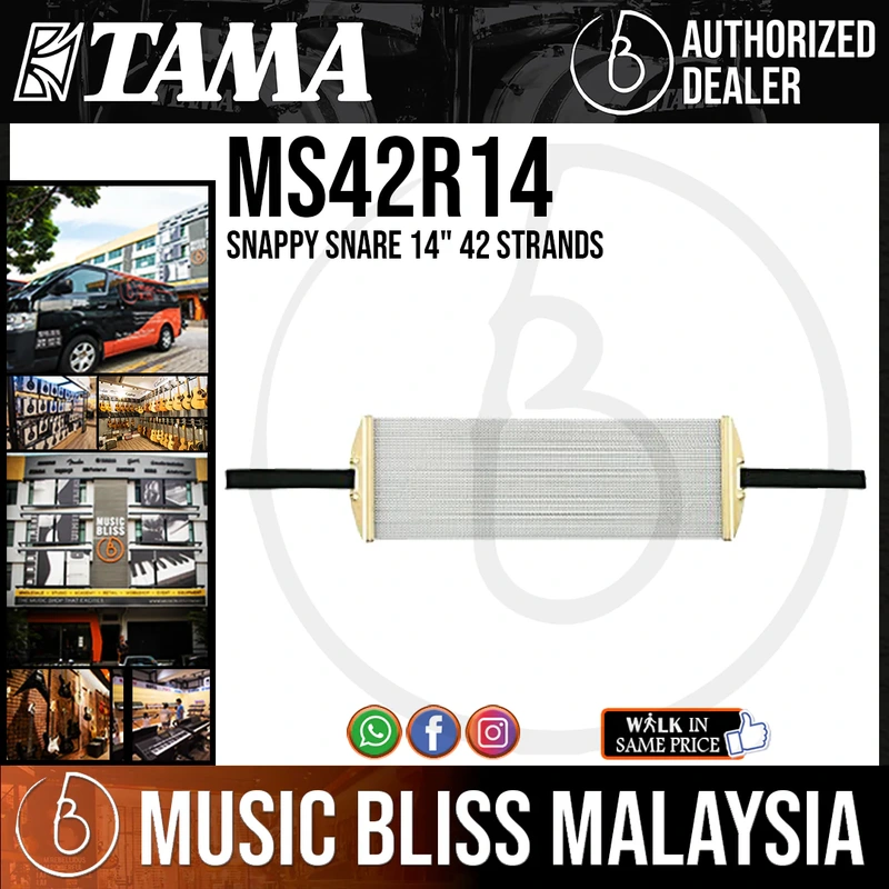 Tama MS42R14 Snappy Snare 14" 42 Strands