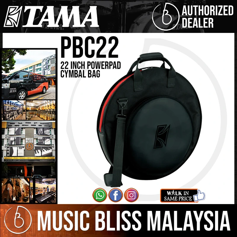 Tama PBC22 22 inch PowerPad Cymbal Bag