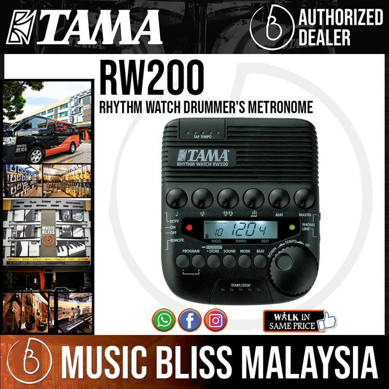 Tama RW200 Rhythm Watch Drummer's Metronome