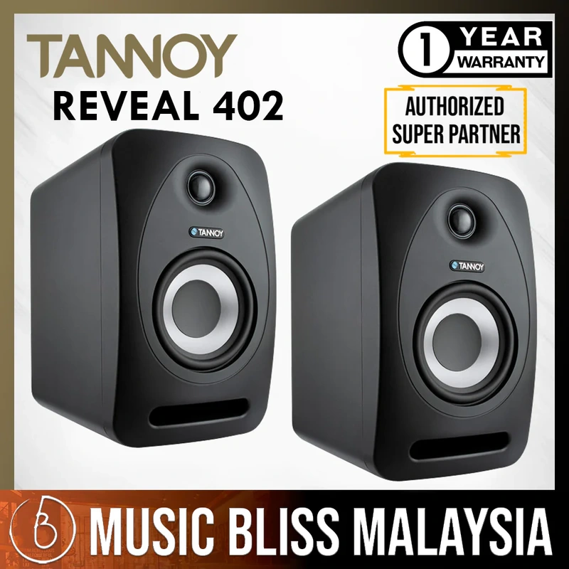 Tannoy Reveal 402 4-inch Powered Studio Monitor