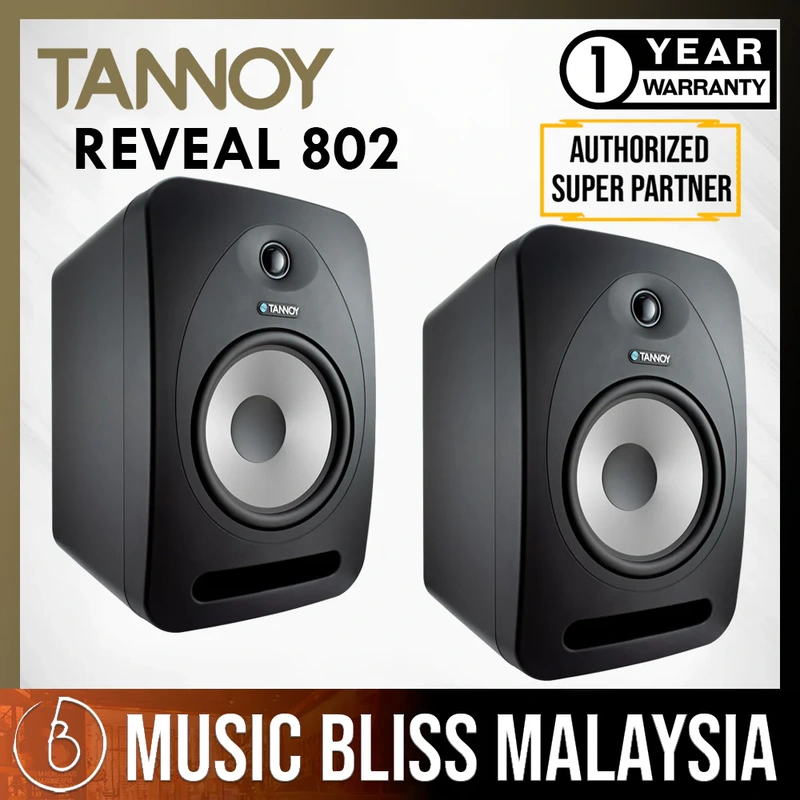 Tannoy Reveal 802 8-inch Powered Studio Monitor