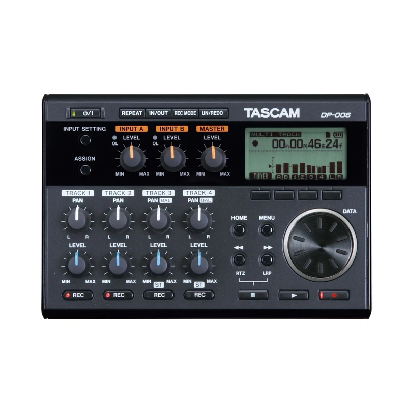 Tascam DP-006 6-Track Portable Digital Multitrack Recorder