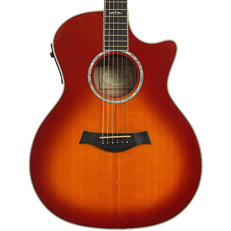 Taylor 614ce Cherry Sunburst Acoustic Electric Guitar (2001)