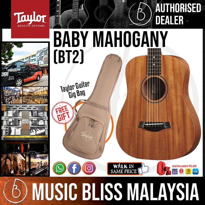 Taylor BT2 - Mahogany Top with Bag
