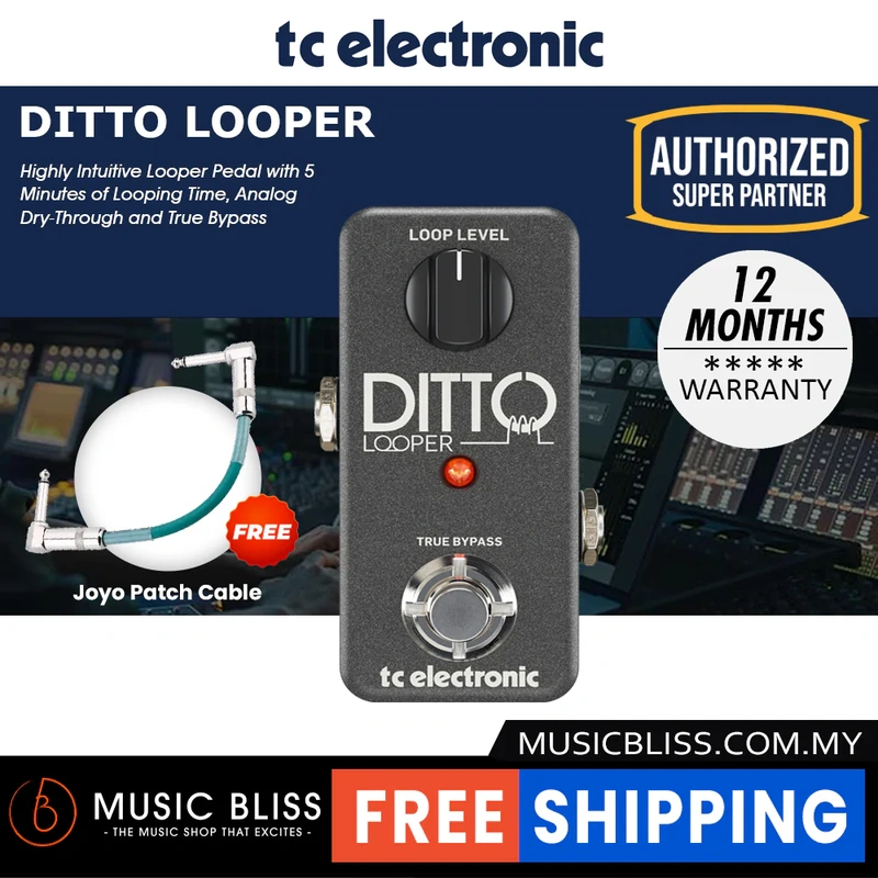 TC Electronic Ditto Looper Effects Pedal