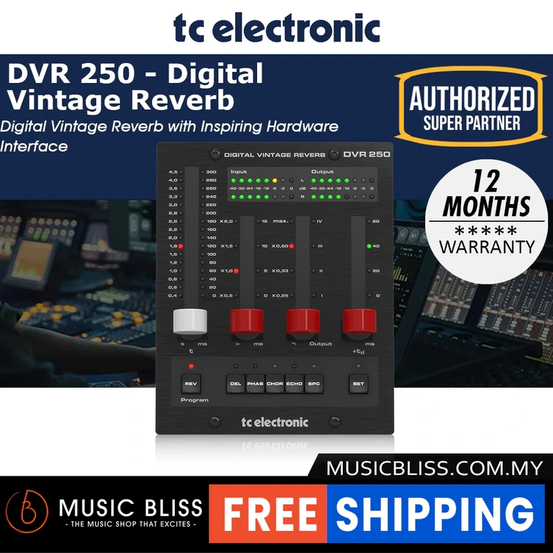 TC Electronic DVR-250DT Desktop-controlled Plug-in