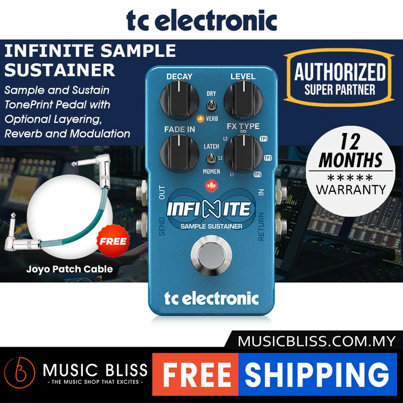 TC Electronic Infinite Sample Sustainer Pedal