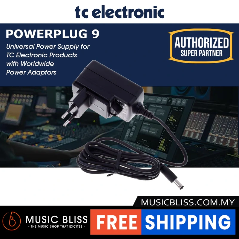 TC Electronic PowerPlug 9 9V 670mA Power Supply