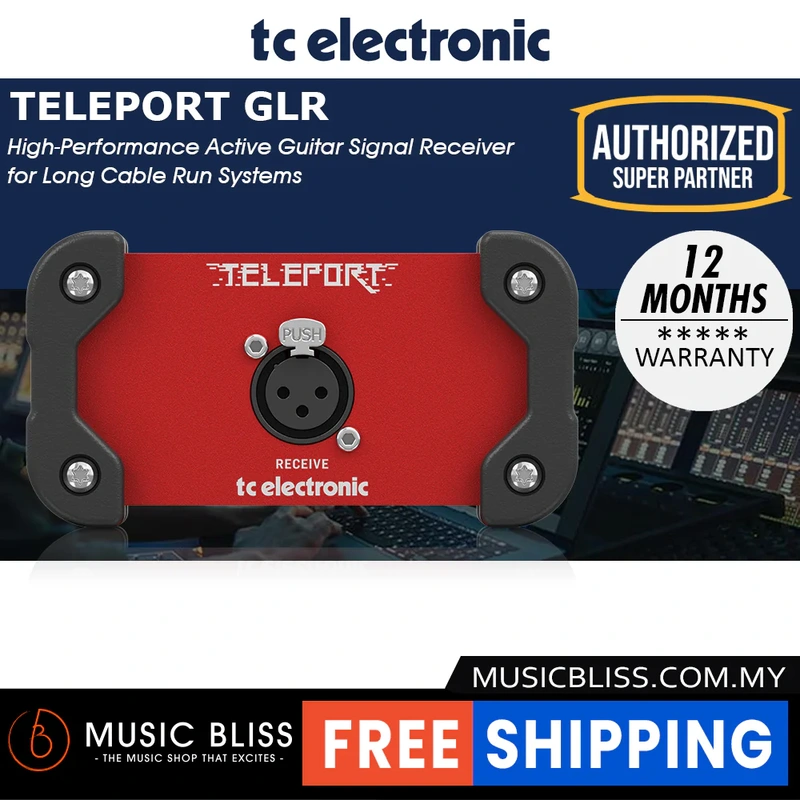 TC Electronic Teleport GLR Guitar Signal Receiver