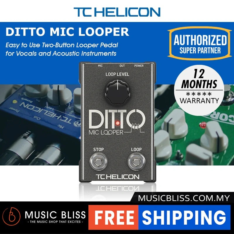 TC-Helicon Ditto Mic Looper