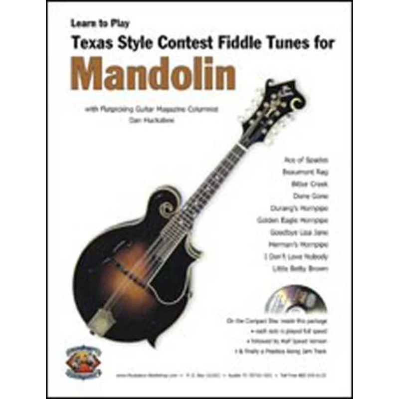 Texas Style Contest Fiddle Tunes for Mandolin Vol. 1