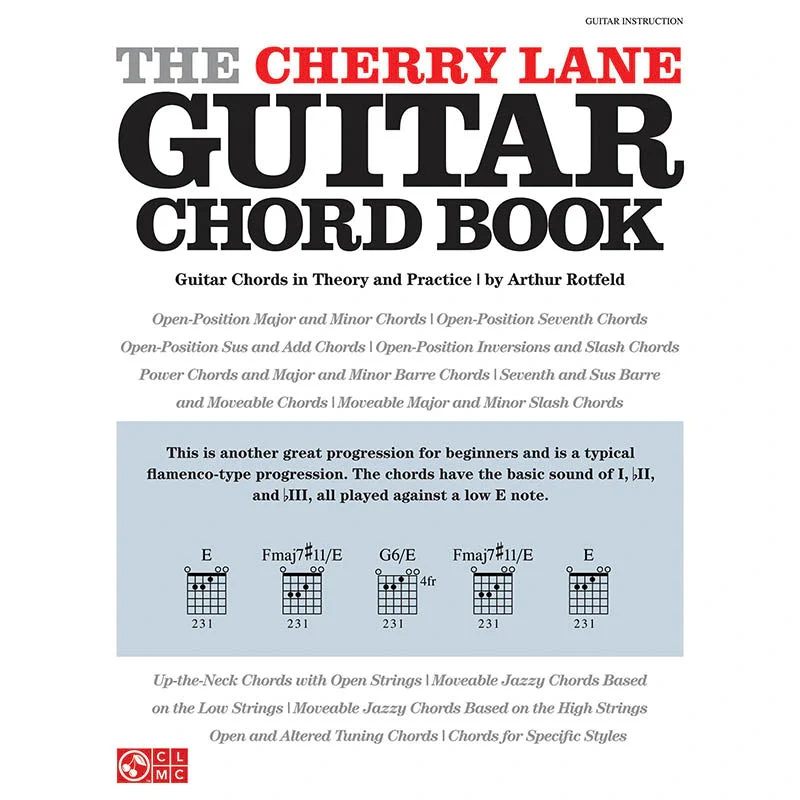 The Cherry Lane Guitar Chord Book - Guitar Chords in Theory and Practice