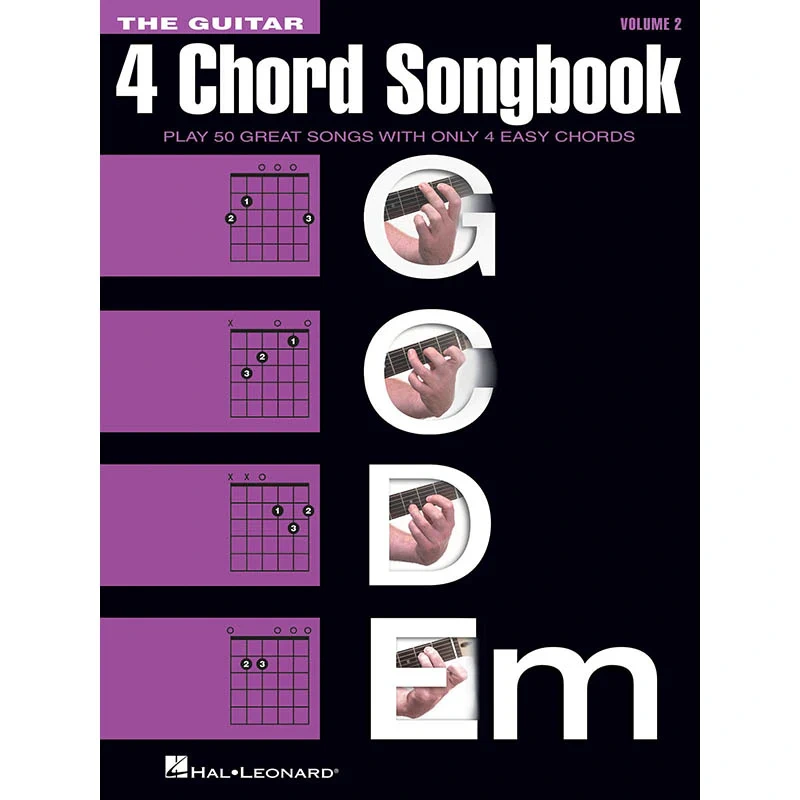 The Guitar 4-Chord Songbook  Volume 2 (G-C-D-Em)