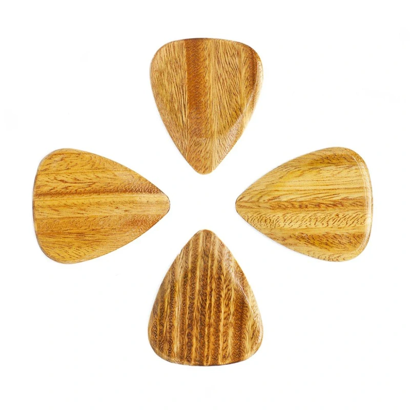 Timber Tones TIMT-LIV-4 Lignum Vitae pack with 4 picks