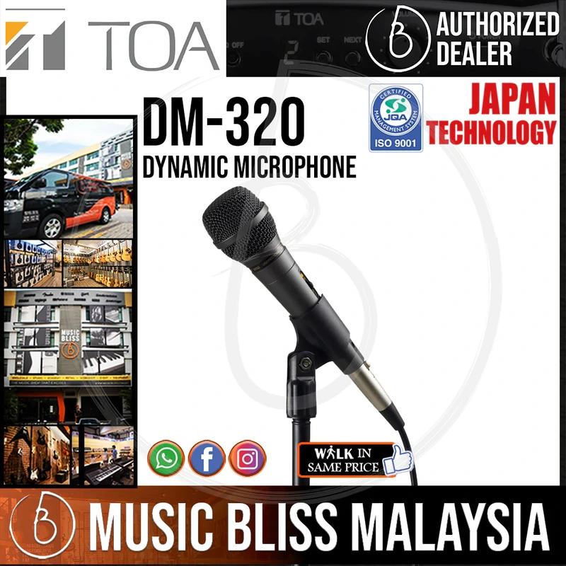 TOA DM-320 Dynamic Microphone