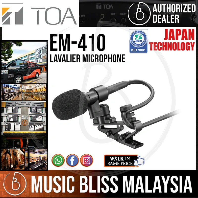 TOA EM-410 Lavalier Microphone