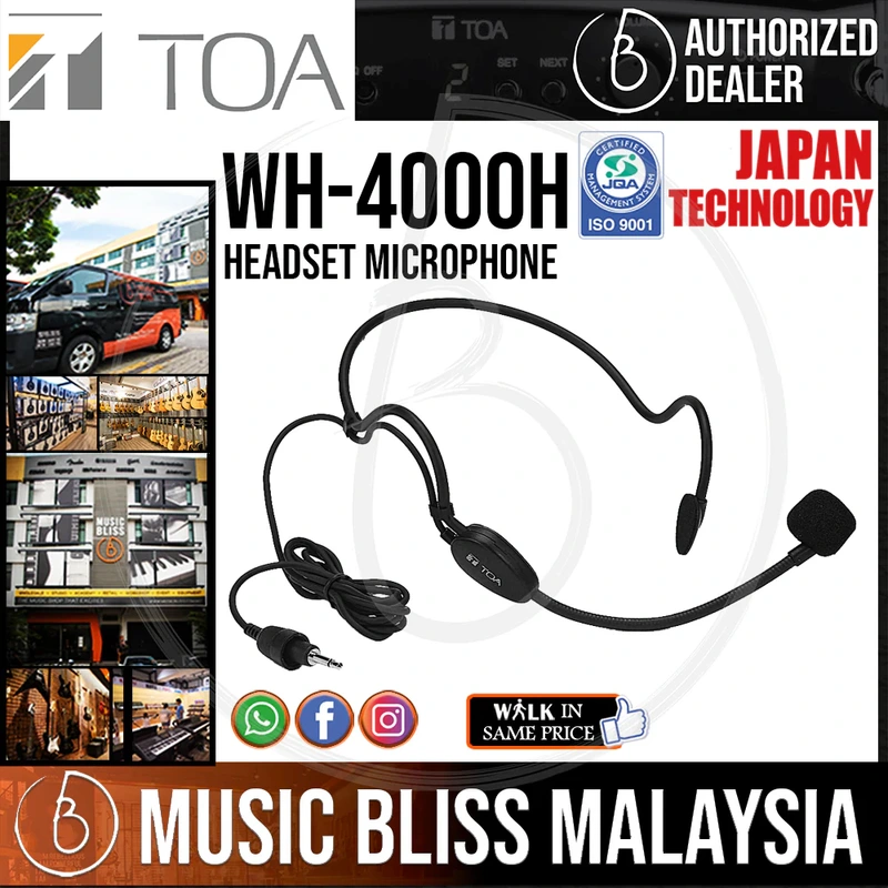 TOA WH-4000H Headset Microphone (WH4000H)