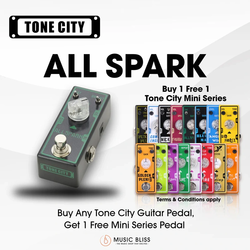 Tone City All Spark Boost Guitar Pedal