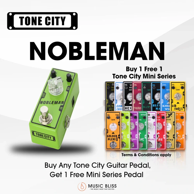 Tone City Nobleman Overdrive Guitar Pedal