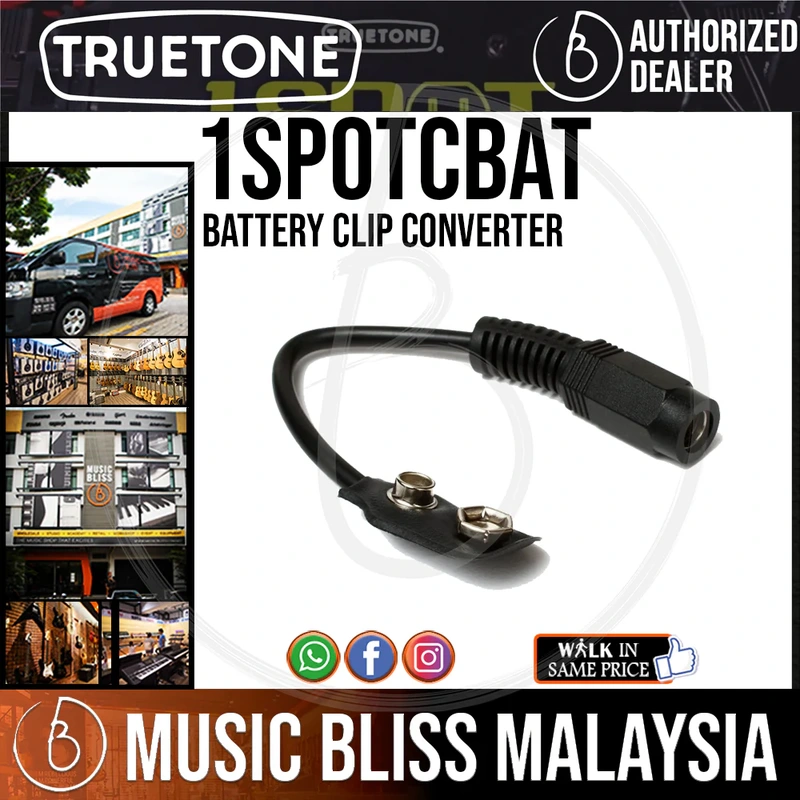 Truetone 1 SPOT Battery Clip Converter