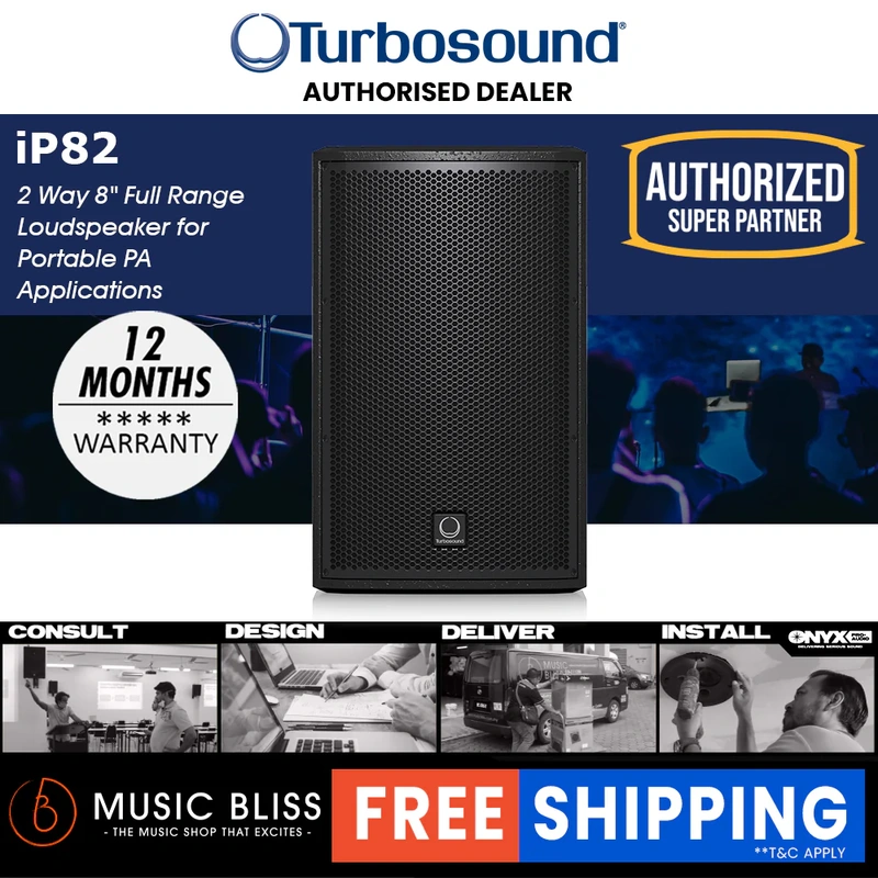 Turbosound iNSPIRE iP82 8" Passive Speaker