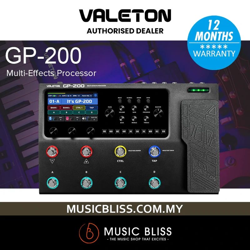 Valeton GP-200 Multi-Effects Processor