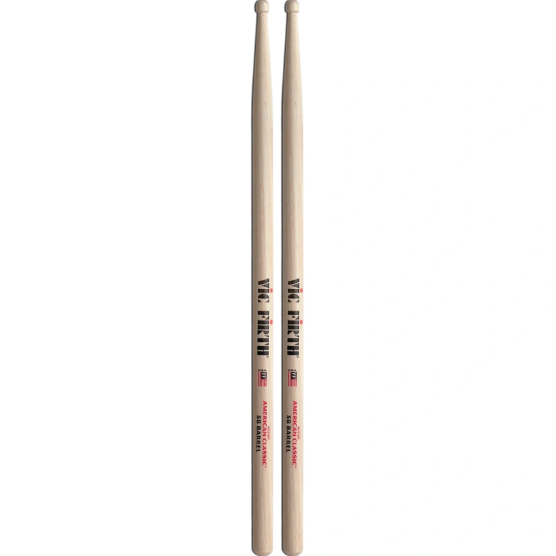 Vic Firth American Classic 5B Barrel Tip Drumsticks