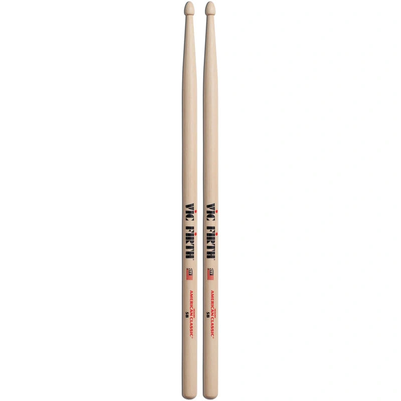 Vic Firth American Classic 5B Hickory Drumsticks