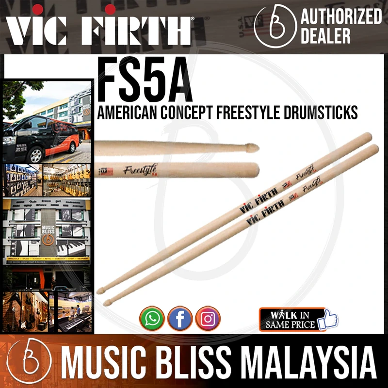 Vic Firth American Concept Freestyle Drumsticks - 5A