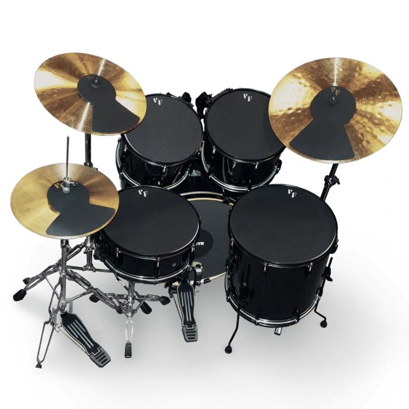 Vic Firth Drum Set Mutes - 12" , 13", 14" , 16" , 22" , Hi-Hat & Cymbals