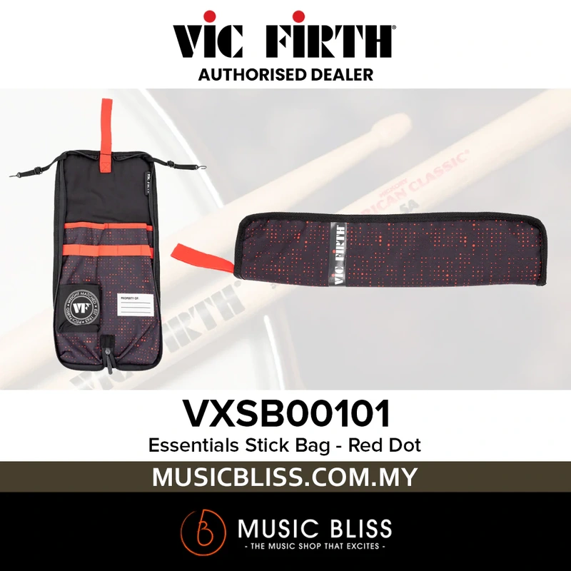 Vic Firth Essentials Stick Bag - Red Dot