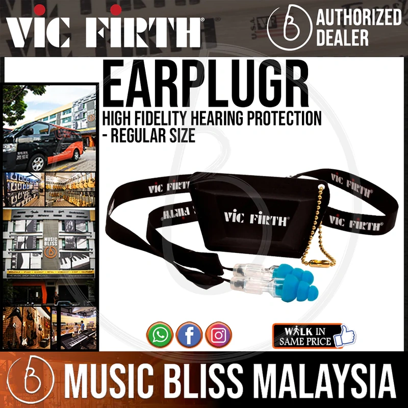 Vic Firth High Fidelity Hearing Protection - Regular Size