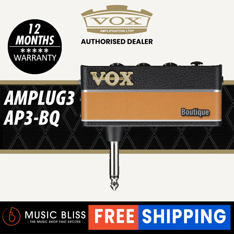 Vox amPlug 3 Boutique Headphone Guitar Amp