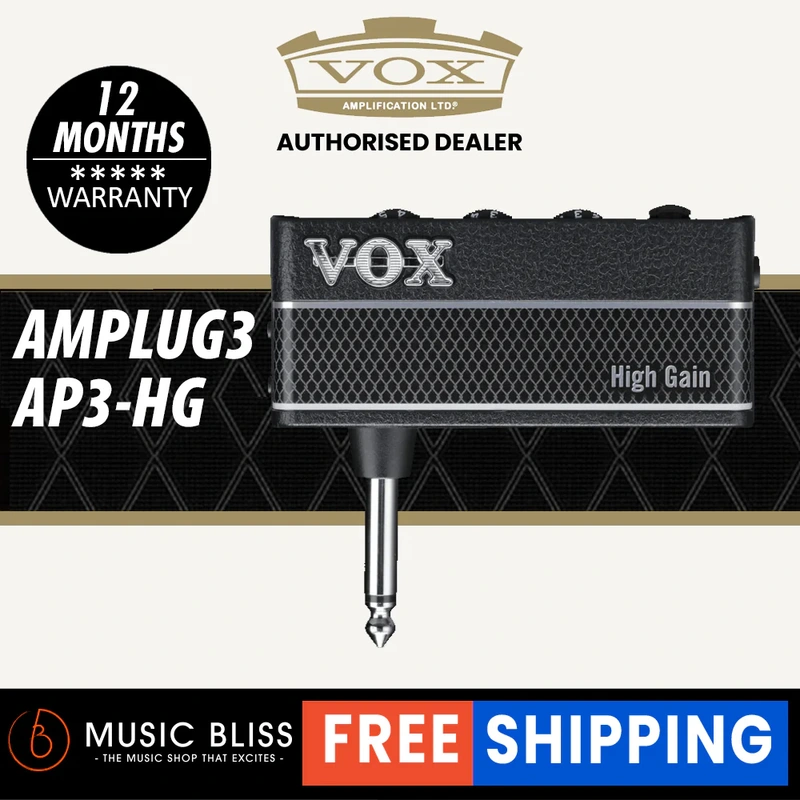 Vox amPlug 3 High Gain Headphone Guitar Amp