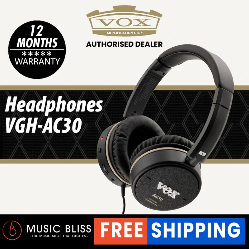 Vox VGH-AC30 VGH Series Guitar Amplifier Headphones