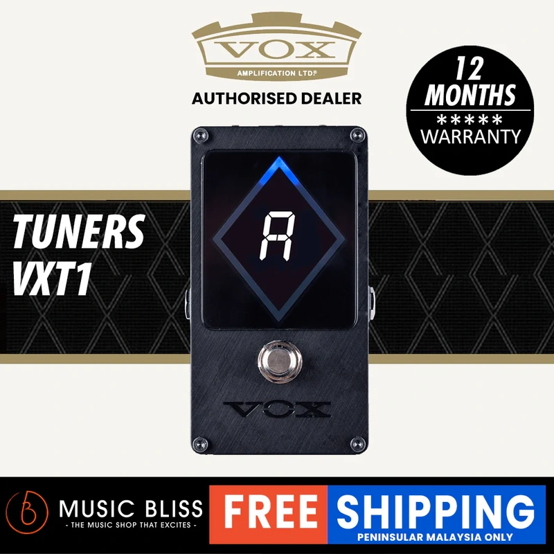 Vox VXT-1 Strobe Pedal Tuner