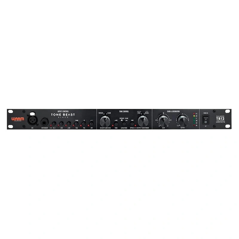 Warm Audio TB12 Black Tonebeast Microphone Preamp